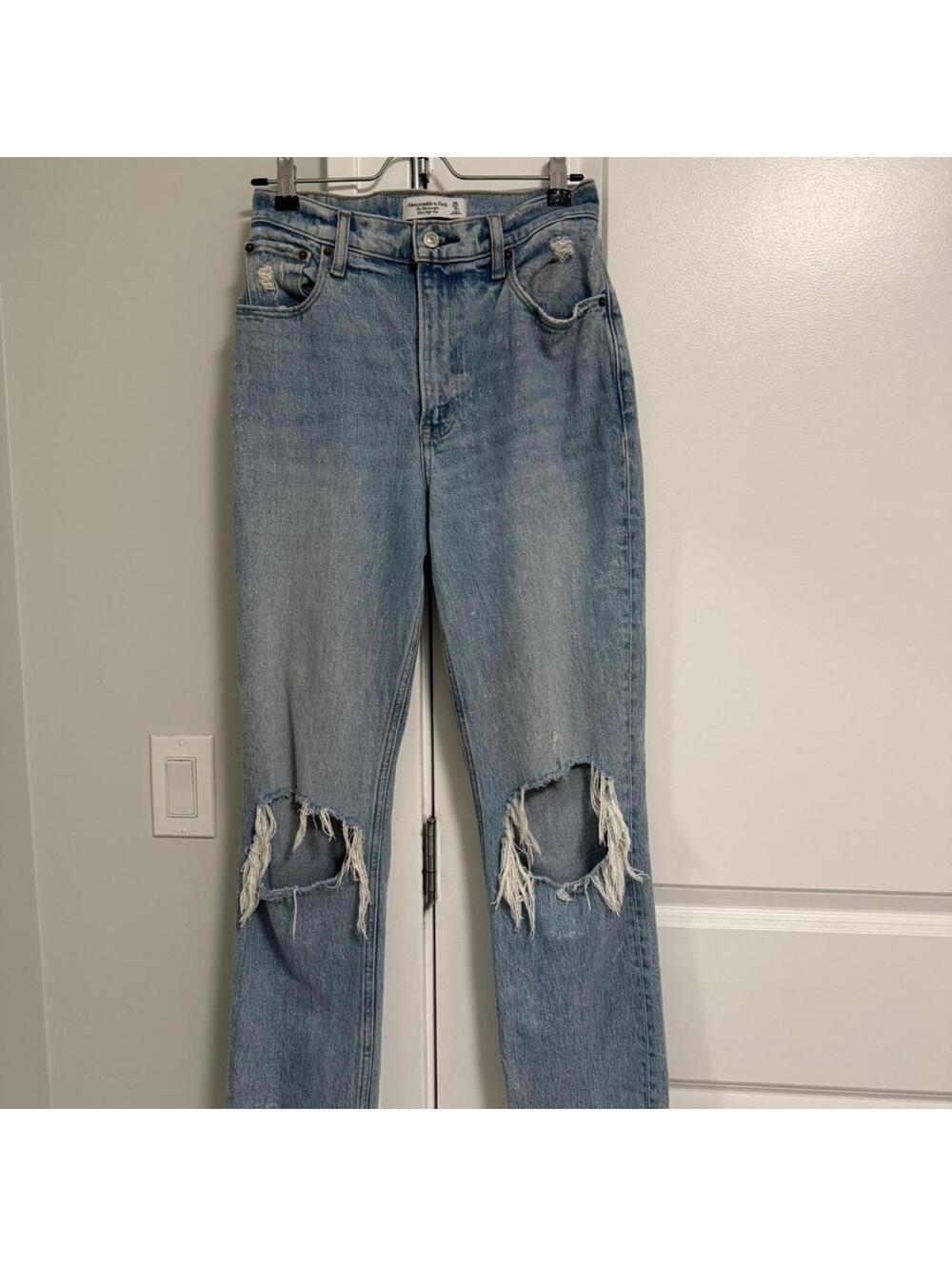 Abercrombie & Fitch Women's Blue Jeans